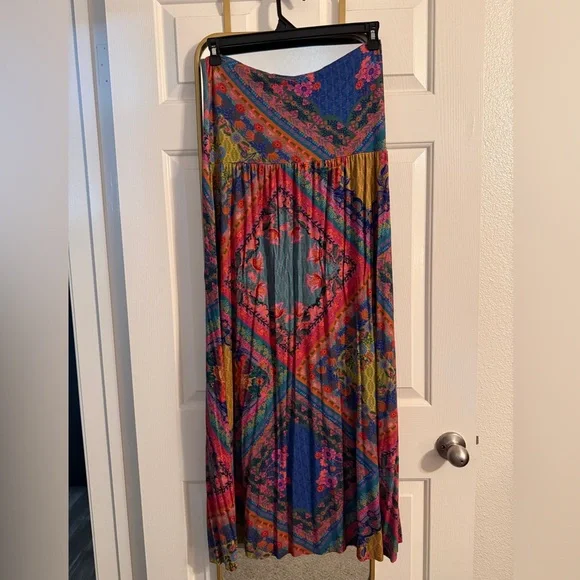 NATURAL LIFE Multicolor Maxi Skirt - Picture 2 of 3